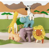 Holdie 3-Friends Animal Toy Set