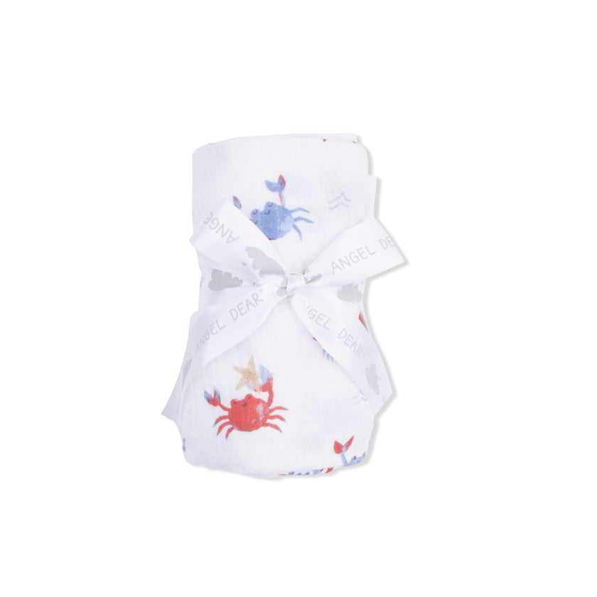 Crayon Crabs - Swaddle Blanket