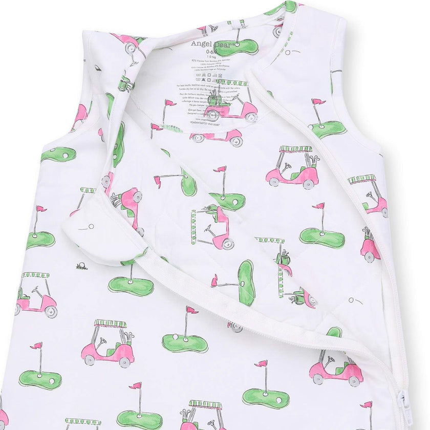 Golf Carts Pink - Sleep Bag