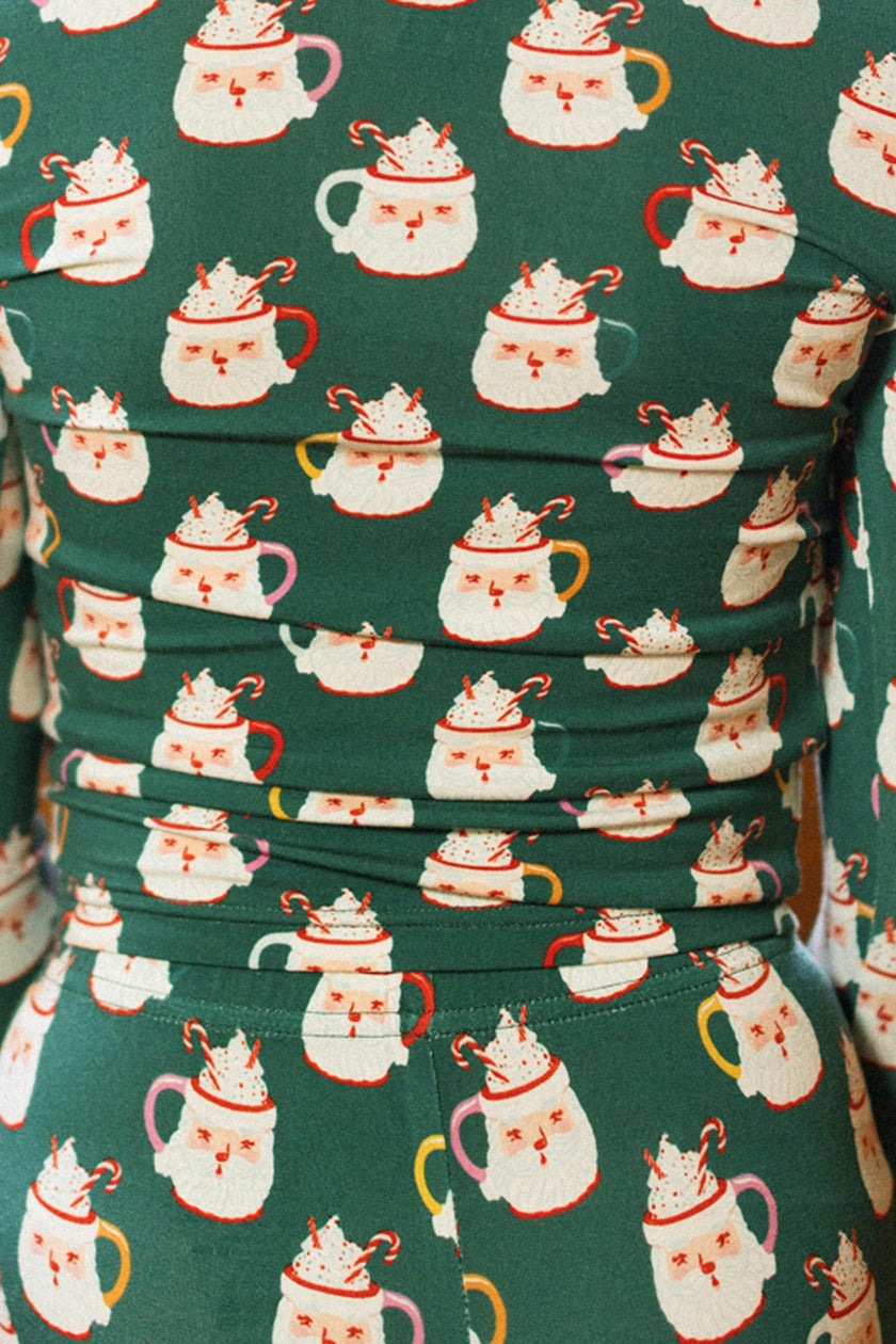 Kids So Soft Pajama Set in Very Merry Santa