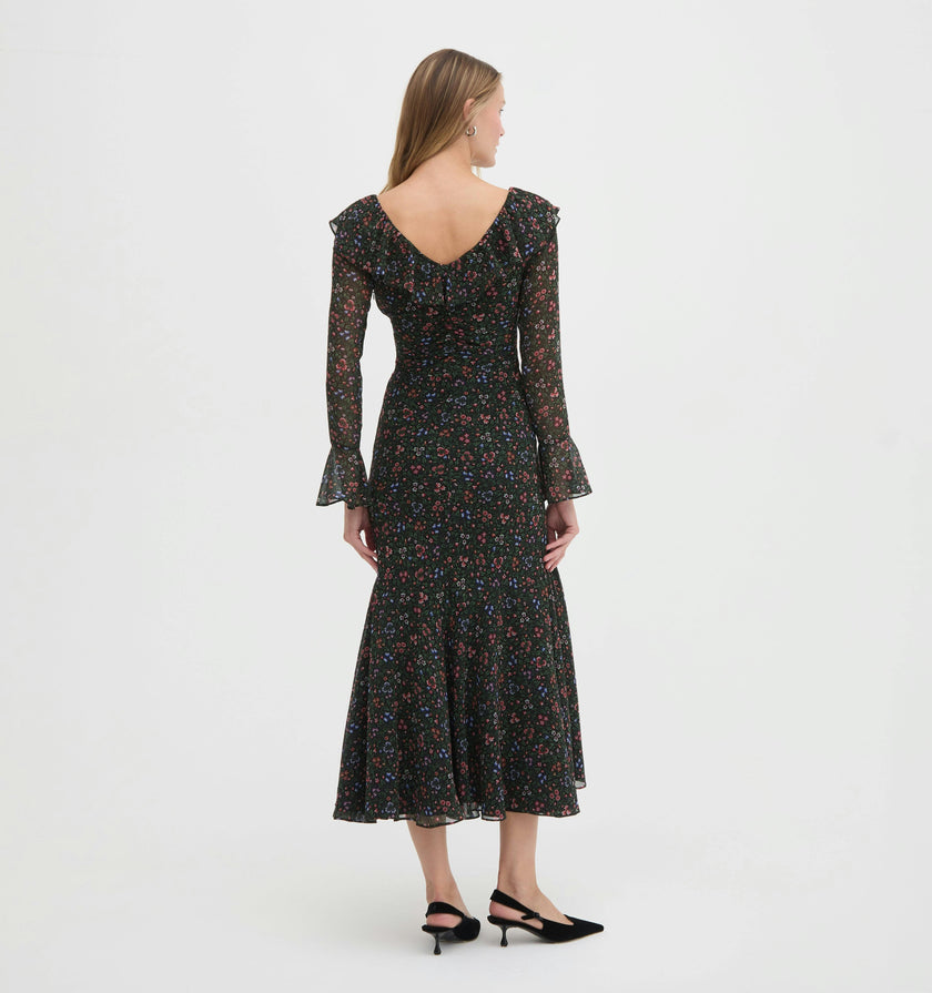 The Edwina Dress - Woodland Floral