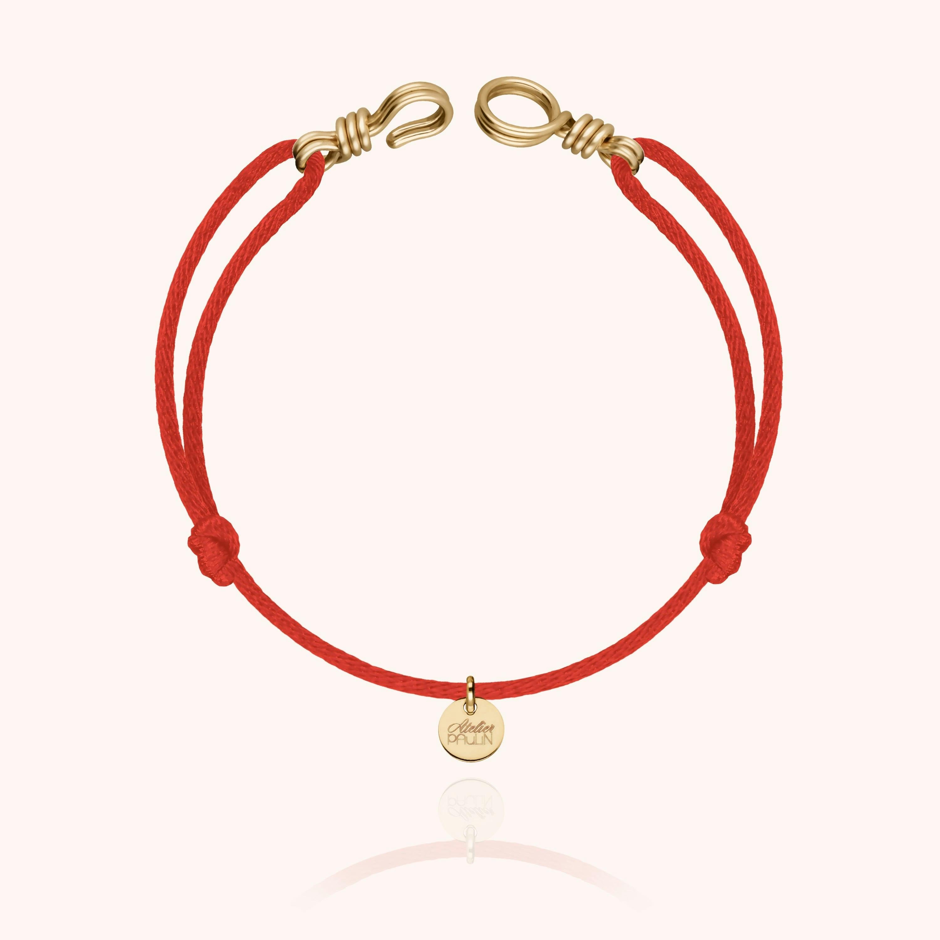 Women's Cord Bracelet, Yellow Gold-Filled