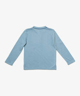 Henley T-Shirt, Dusty Blue