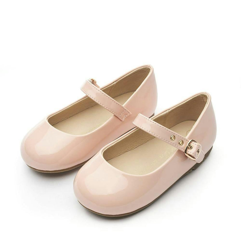 Eva Pu Minimalist Gold Buckle Shoes