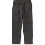 Cozy Does It Elastic Waist Drawstring Lined Pants, Black