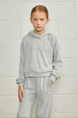 SoftRib Cropped Hoodie
