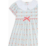 Ivory Rose Stripe Lana Girl Dress
