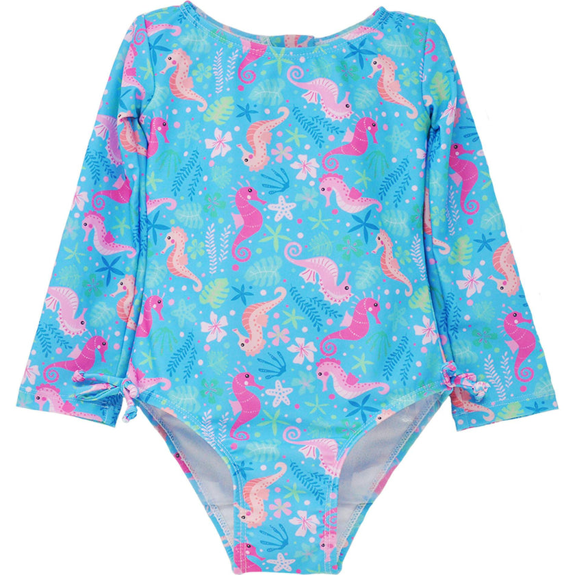 UPF 50+ Charlie L/S Rash Guard Swimsuit