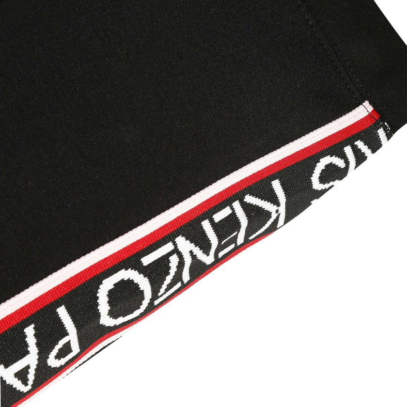 KENZO KIDS Black Side Stripe Leggings