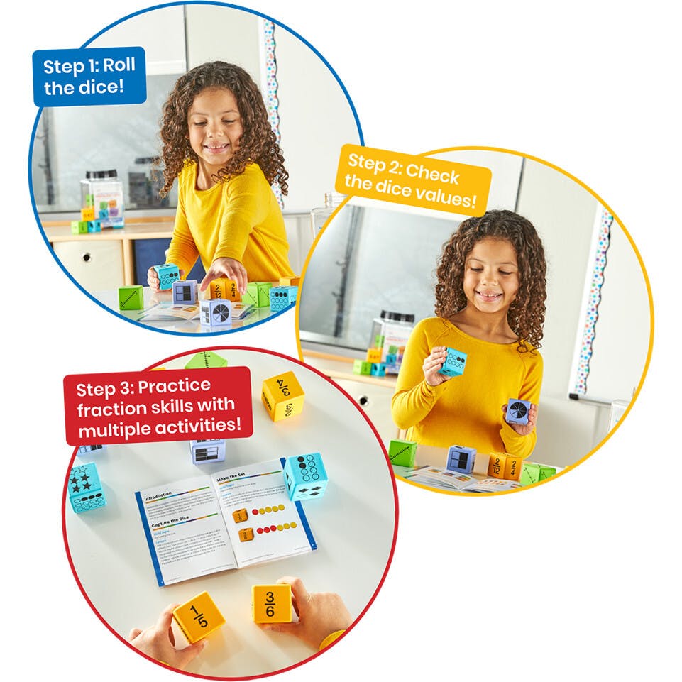 Multiple Representation Fraction Dice
