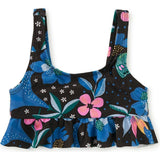 Ruffle Tankini Swim Top 2.0, Black