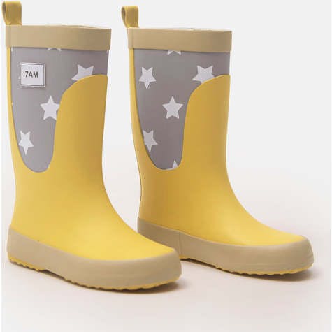 Stars Print Rain Boots