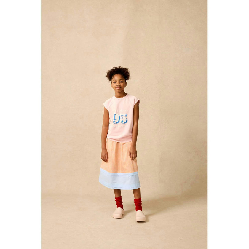 Organic Brooklyn Tank in Double Bubble Pink
