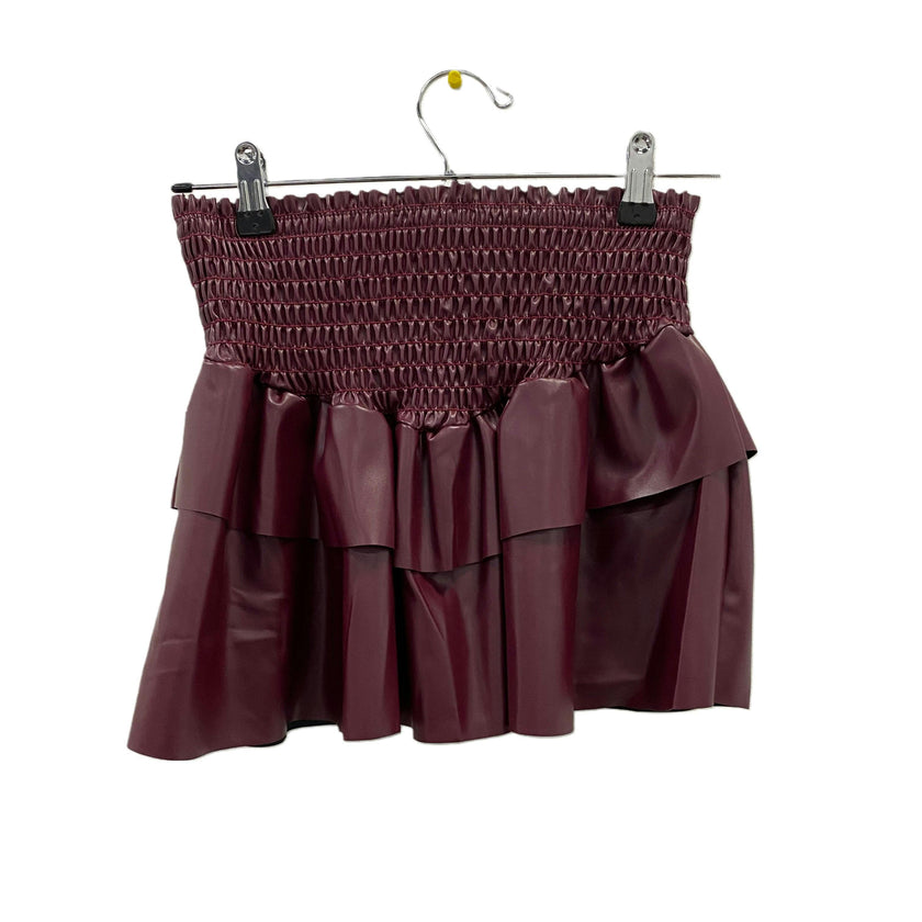 Kids Leather Julia Skirt