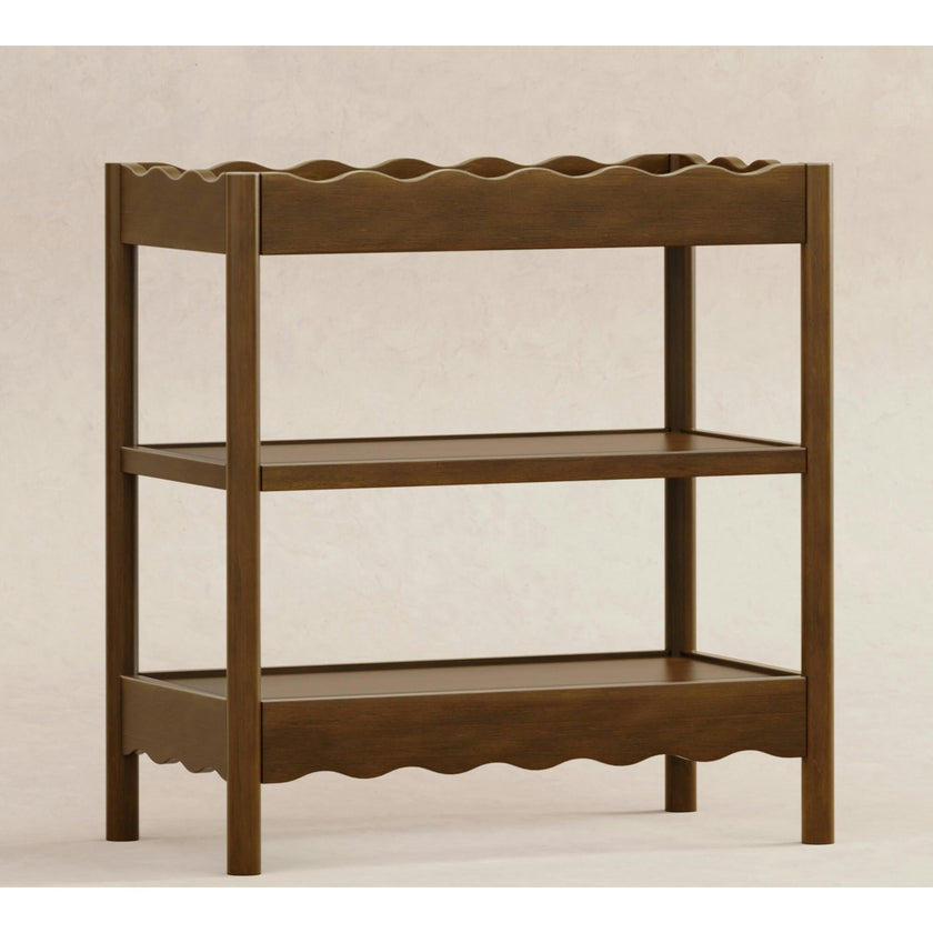 Swell Changing Table in Natural Walnut