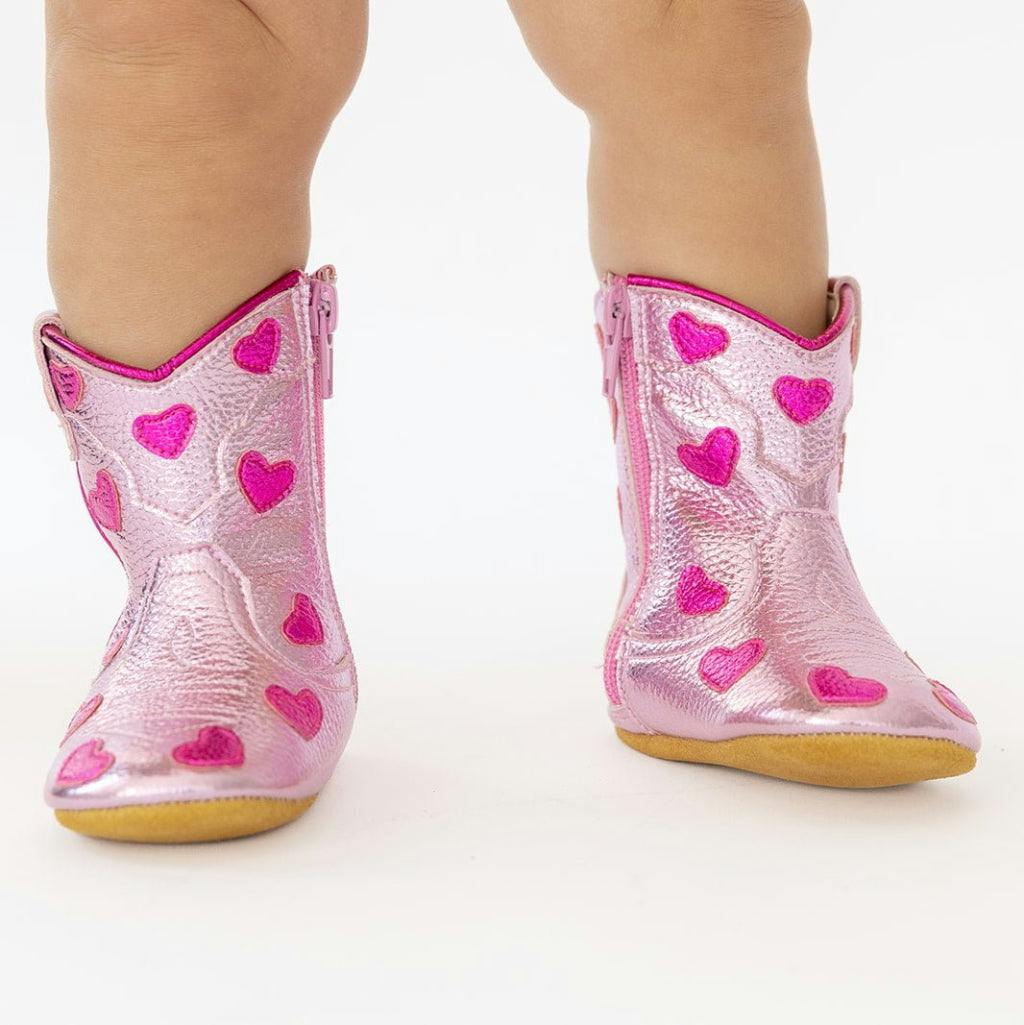 Cowgirl Lovestruck Baby Bootie