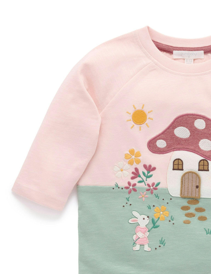 Toadstool Tee & Legging Set Sweet Pea