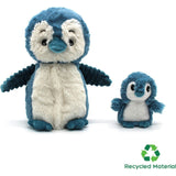PENGUIN- MOM & BABY PLUSH - BLUE