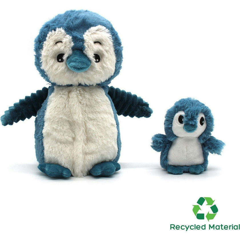 PENGUIN- MOM & BABY PLUSH - BLUE