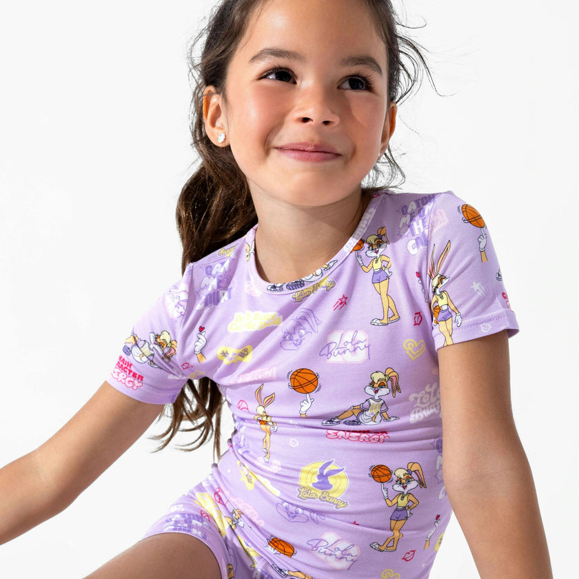 Lola Bunny Bamboo Kids Pajama Short Set