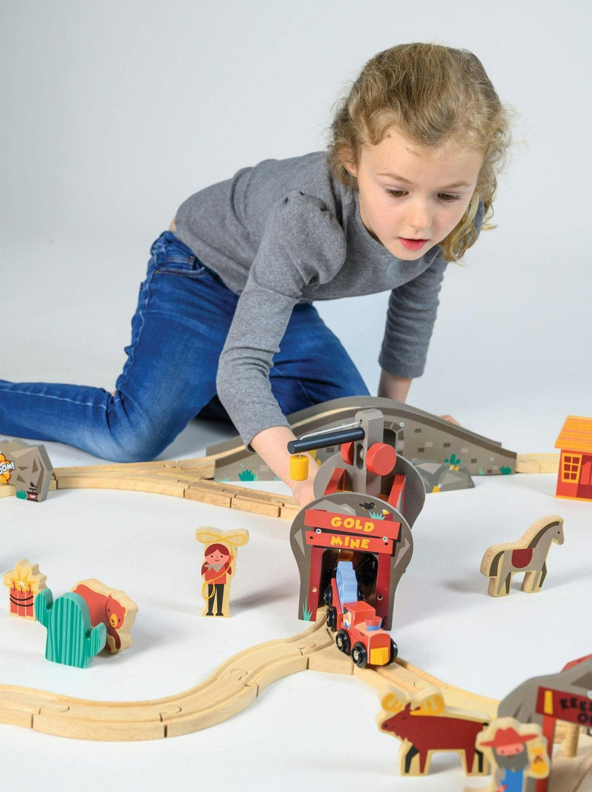 Gold Mine Train Set
