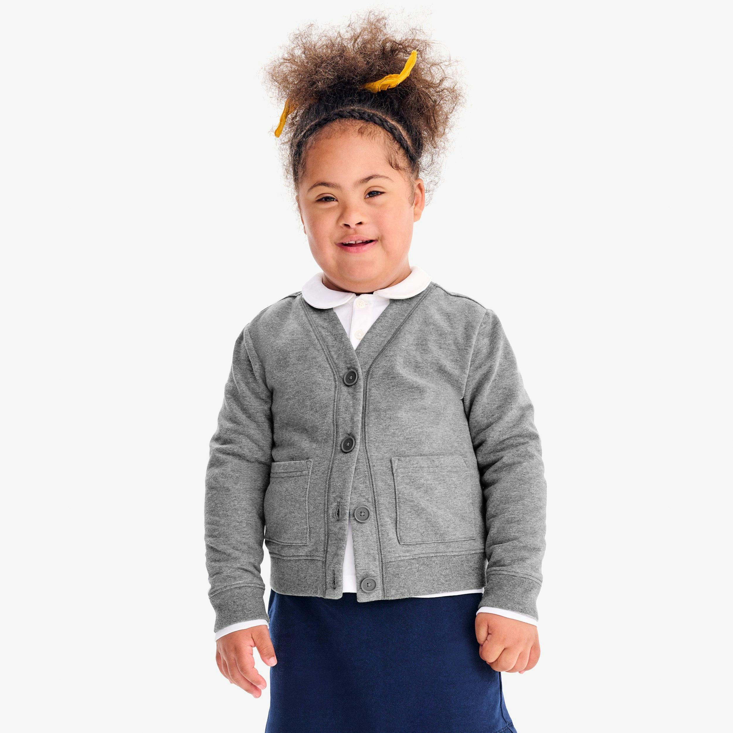 Kids sweatshirt cardigan