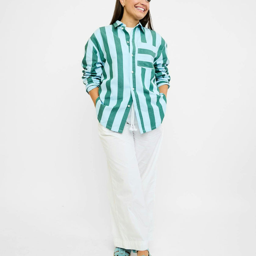 Gidget Shirt, Surf Stripe