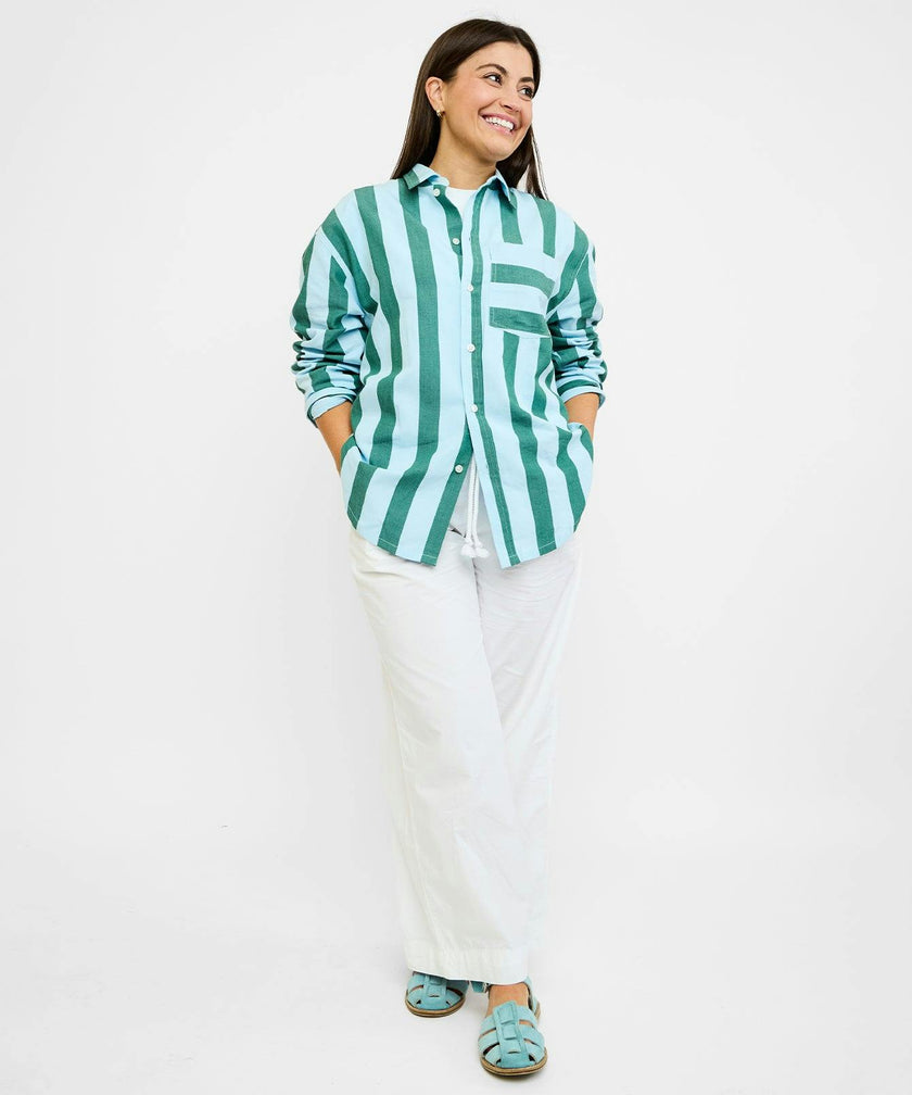 Gidget Shirt, Surf Stripe