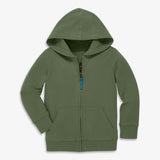 Kids zip hoodie in seasonal colors