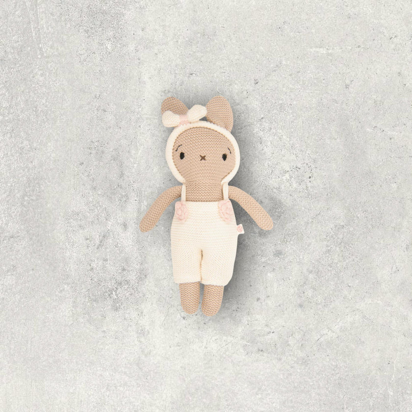 Plush Bunny In Jumpsuit