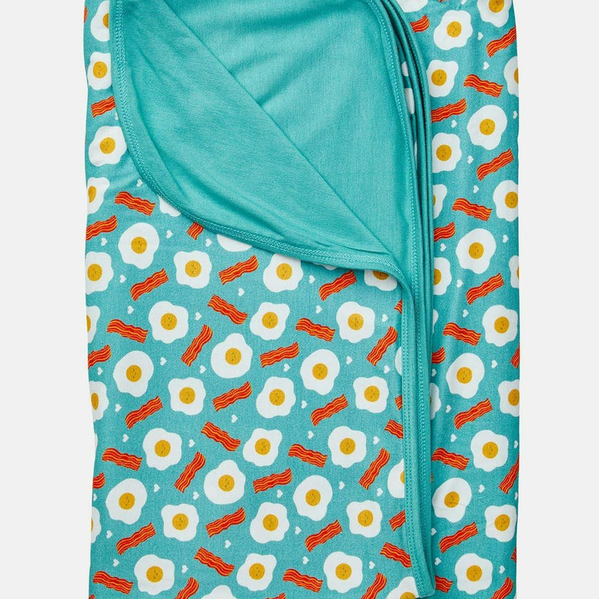 Stretchy Oversized Blanket - Bacon & Eggs Haze