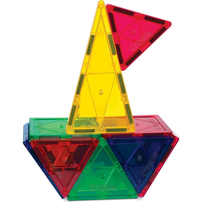 Crayola Bold Magnetic Tiles 24pc