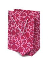 Pink Circles Gift Bags