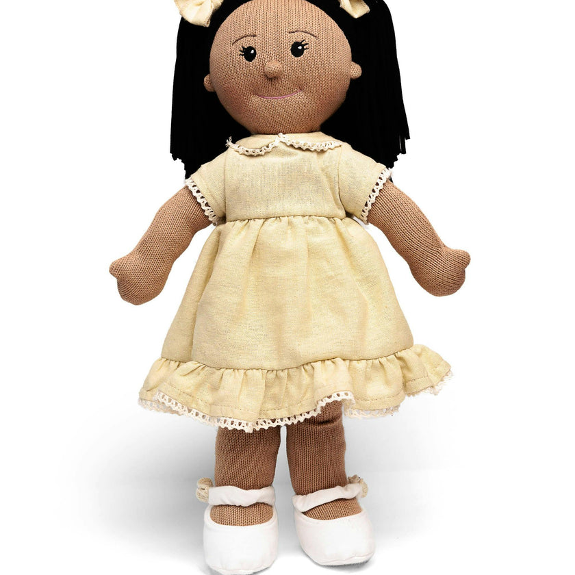 The Clementine Collective knitted doll Penelope