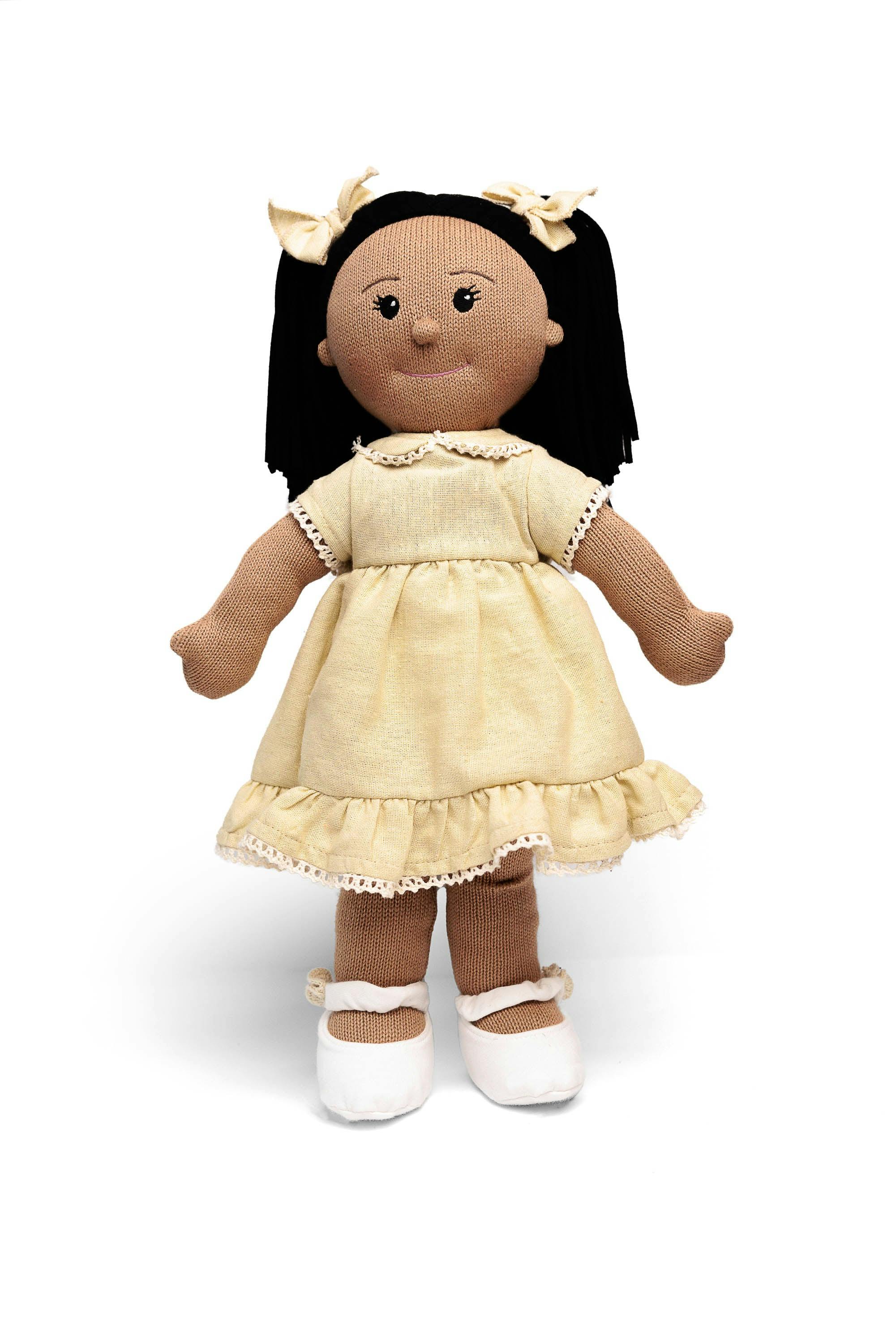The Clementine Collective knitted doll Penelope