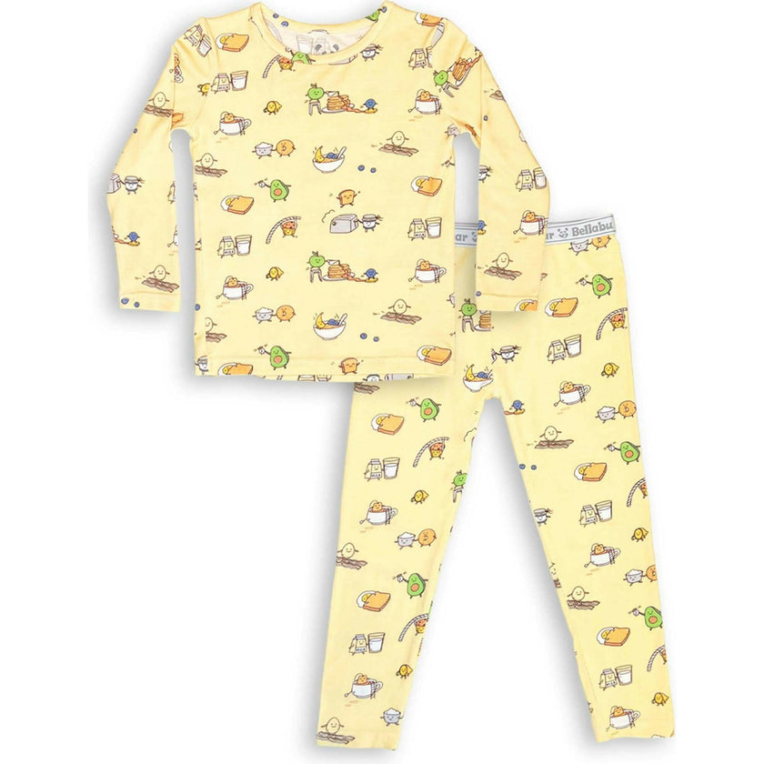 Love You Brunches Bamboo Kids Pajamas