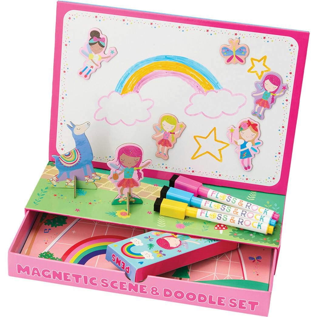 Magnetic Scene and Doodle Set - Rainbow Fairy