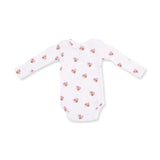 Mini Football Hearts - Long Sleeve Bodysuit