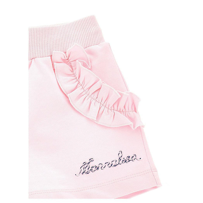 Pink Logo Shorts