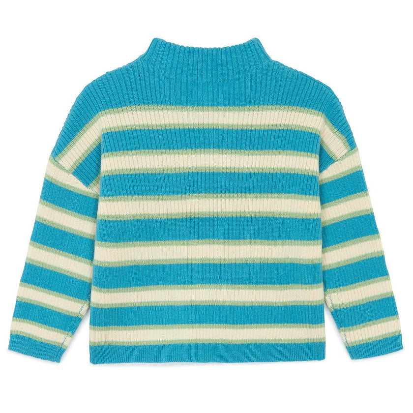 BONTON Blue Fish Leonard Sweater