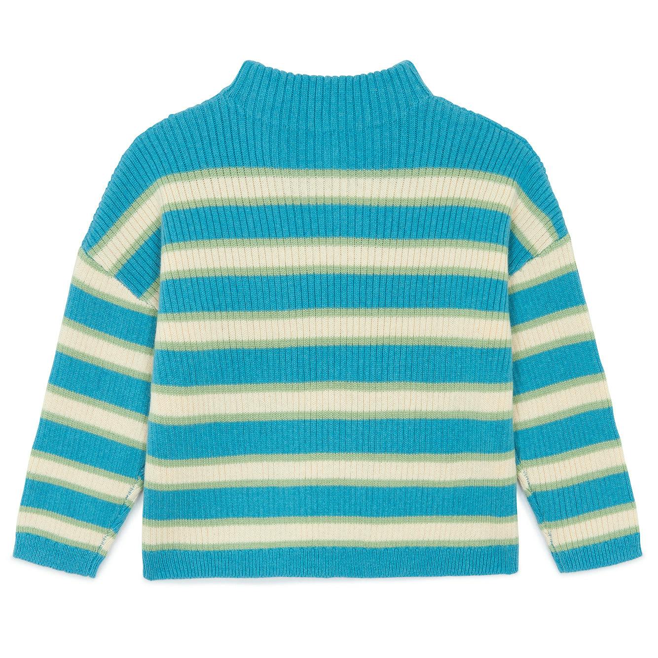 Blue Leonard Sweater