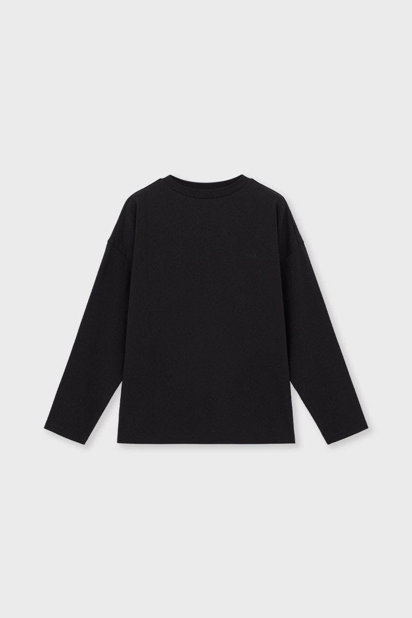 Relaxed Organic Cotton Long Sleeve T-Shirt