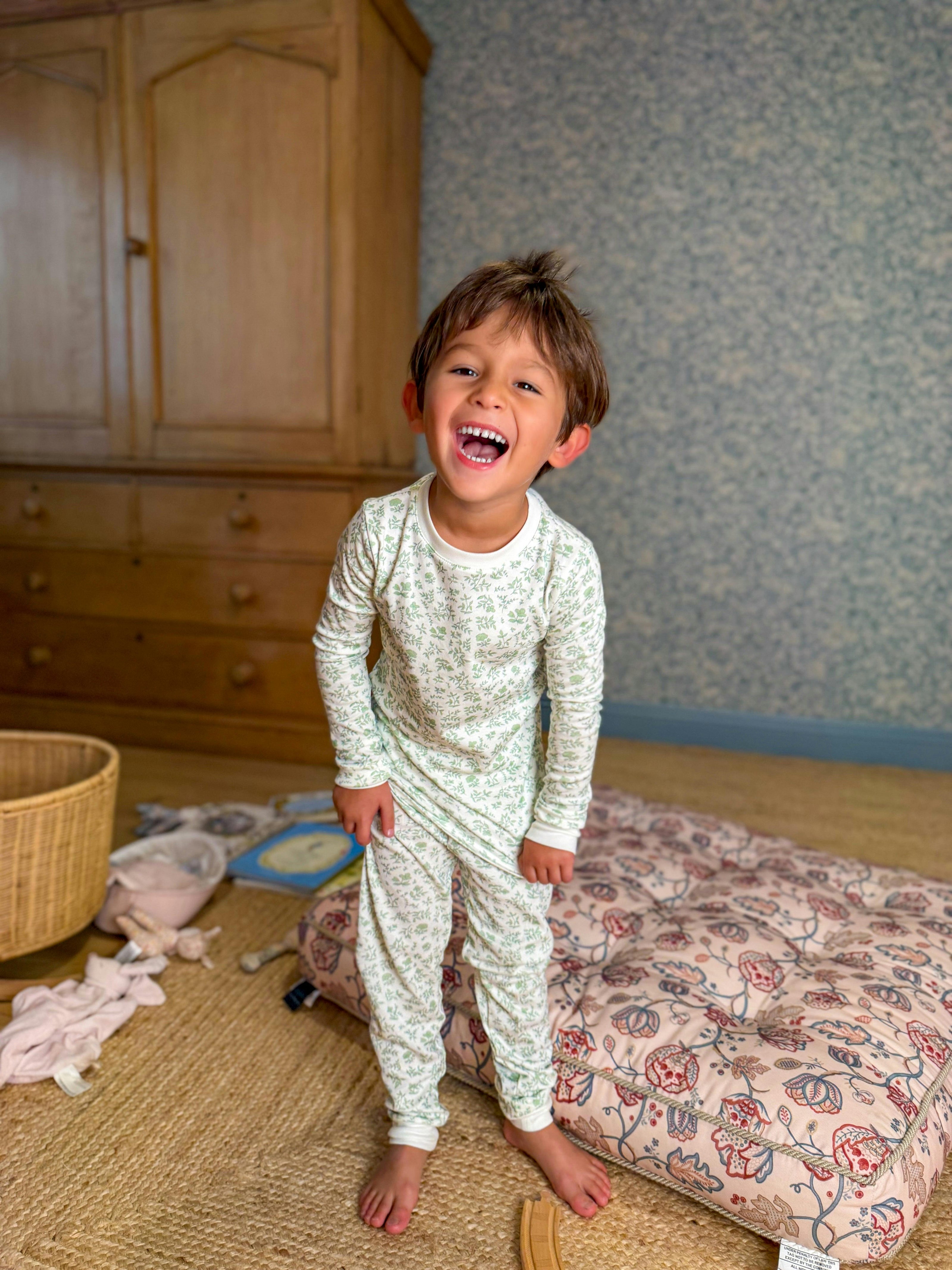 Pajama Set Petunia Moss