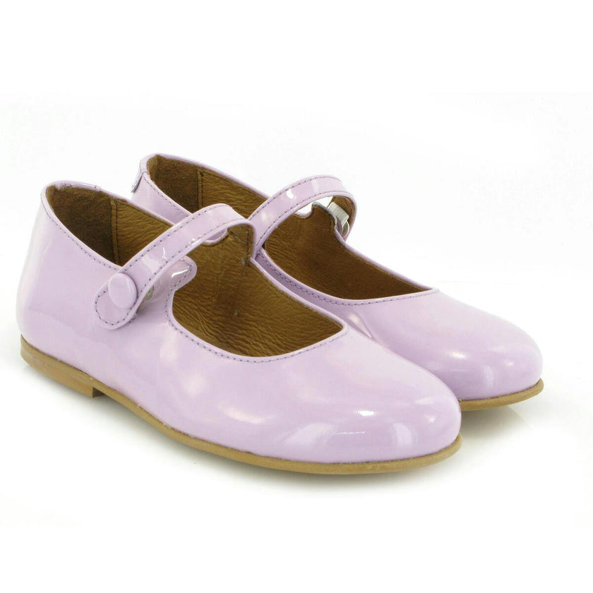 Patent Leather Mary Jane Ballerina, Violet