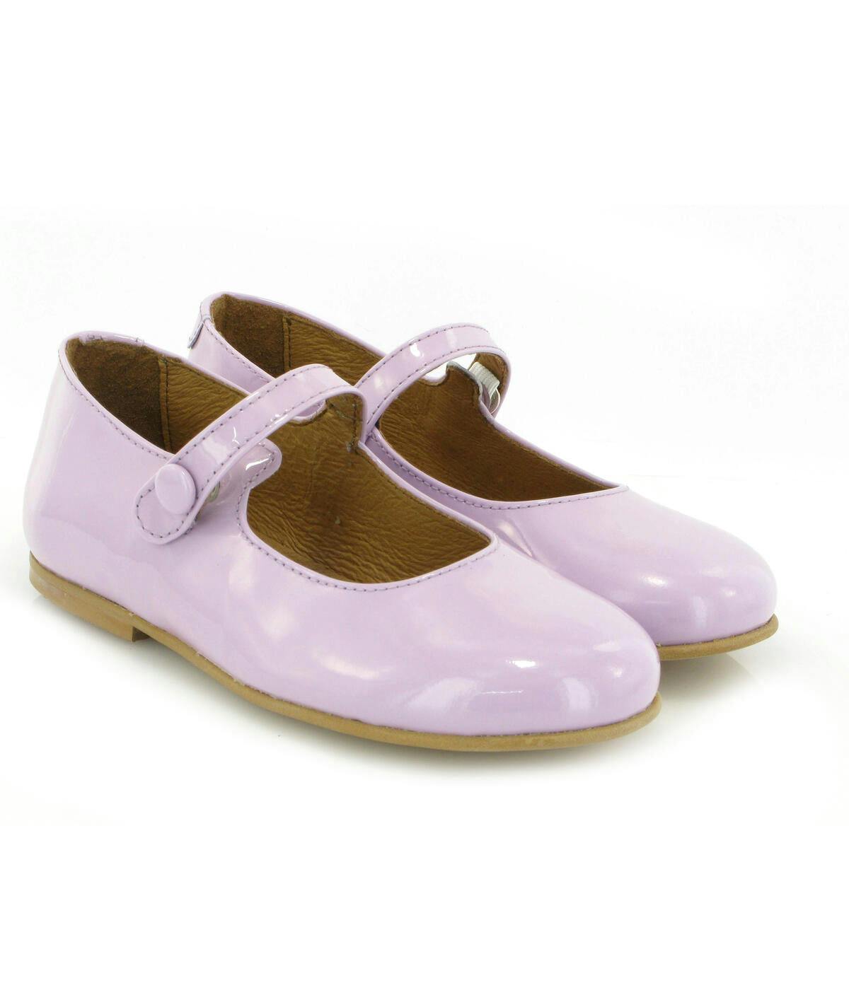Patent Leather Mary Jane Ballerina, Violet