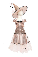 Glam Witch Dress with Hat