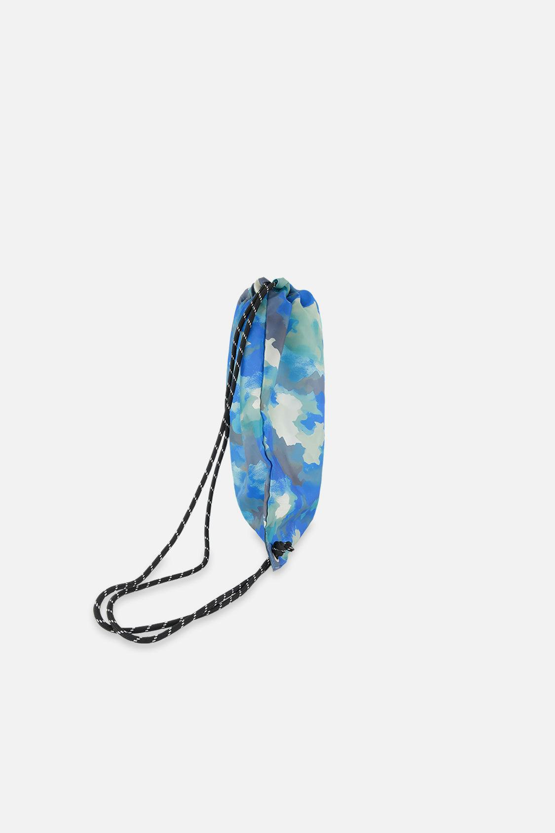 Little Boy Camouflage Durable Lightweight Drawstring Bag