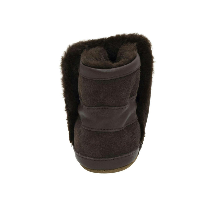 Cozy Cuff Brown Soft Sole Boot