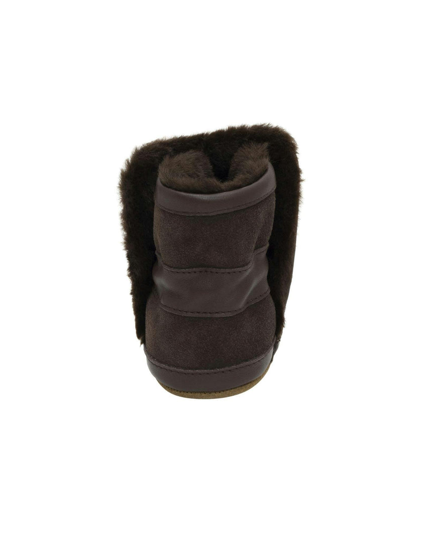 Cozy Cuff Brown Soft Sole Boot
