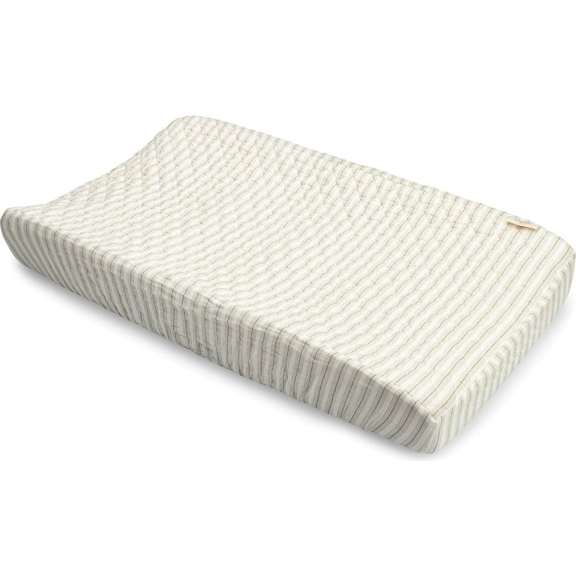 Organic Cotton Stripe Change Pad Cover